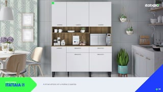 1 KIT-160 6PT2GV: KIT 6 PORTAS 2 GAVETAS
1
2
4 5
3
KIT DE COZINHA
ITATIAIA i1
1
32
 