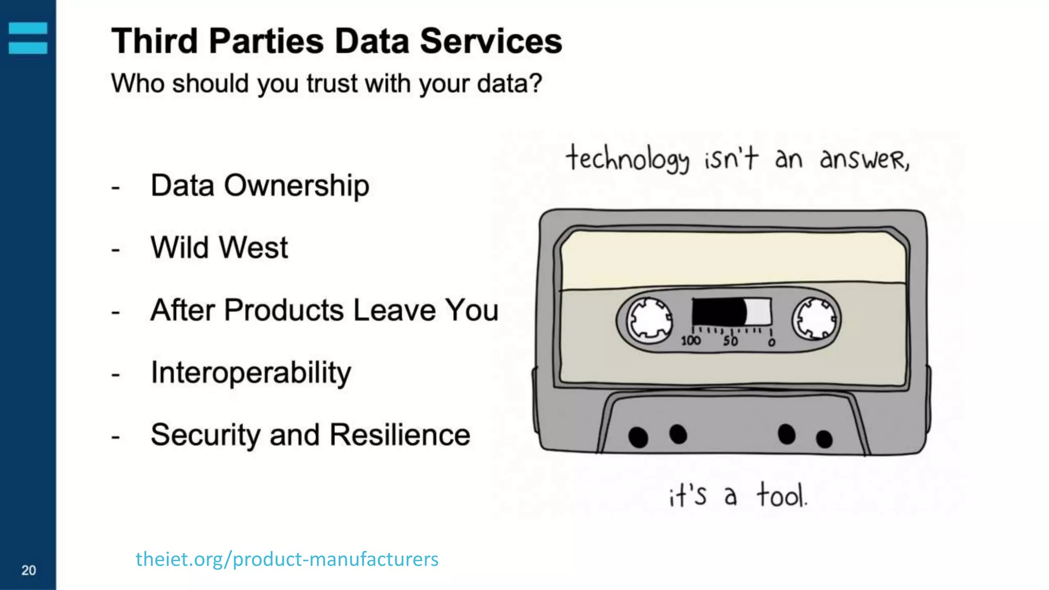 Third Party Services
theiet.org/product-manufacturers
 
