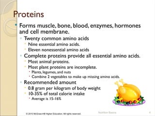 C.Nutrition Basics. and the sources pptx | PPT