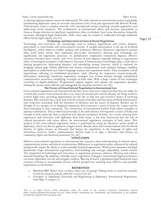 Cross-Cultural Negotiation Strategies in International Law (www.kiu.ac ...