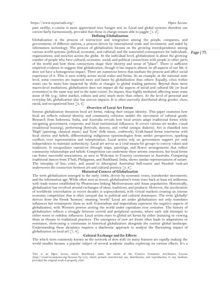 The Impact of Globalization on Local Art Forms (www.kiu.ac.ug) | PDF