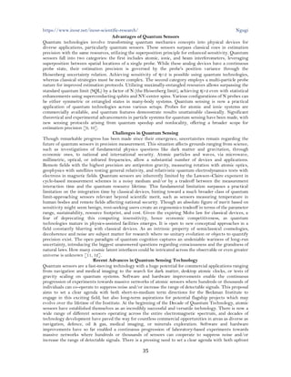 Observable Device The Future of Quantum Sensors in Precision Measurement (www.kiu.ac.ug ...