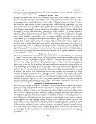 Impact of Remote Work on Team Dynamics (www.kiu.ac.ug) | PDF