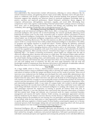 The Role of Emotional Intelligence in School Leadership (www.kiu.ac.ug ...