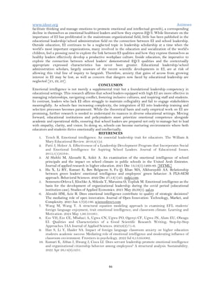 The Role of Emotional Intelligence in School Leadership (www.kiu.ac.ug ...