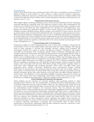 Urbanization and Its Effect on Community Relationships (www.kiu.ac.ug ...