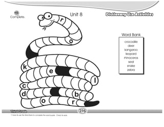 Cuadernillo de Inglés 3°grado de primaria