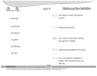 Cuadernillo de Inglés 3°grado de primaria