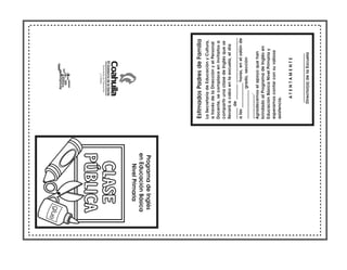 Cuadernillo de Inglés 3°grado de primaria