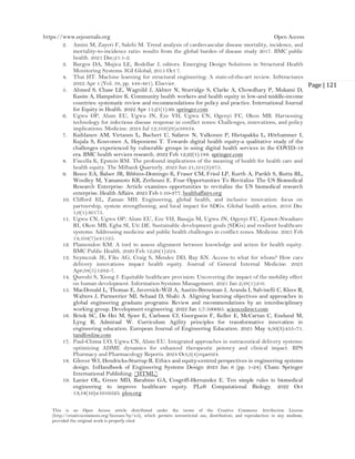 The Role of Engineers in Promoting Health Equity (www.kiu.ac.ug) | PDF