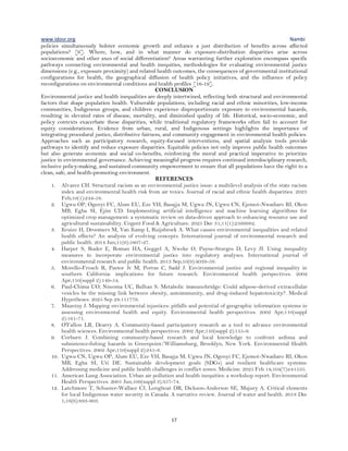 Environmental Justice and Health Inequalities(www.kiu.ac.ug) | PDF