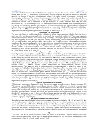 Microbiome Alterations in Neurodegenerative Diseases (www.kiu.ac.ug) | PDF