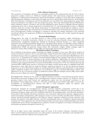Microbiome Alterations in Neurodegenerative Diseases (www.kiu.ac.ug) | PDF