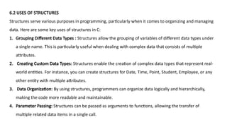 Comprehensive Guide to Structures and Unions in C Programming | PPTX