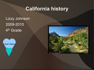 California history ,[object Object]