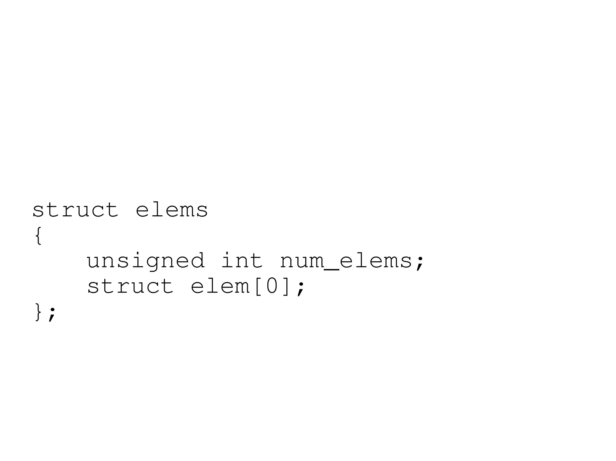 C: A Humbling Language