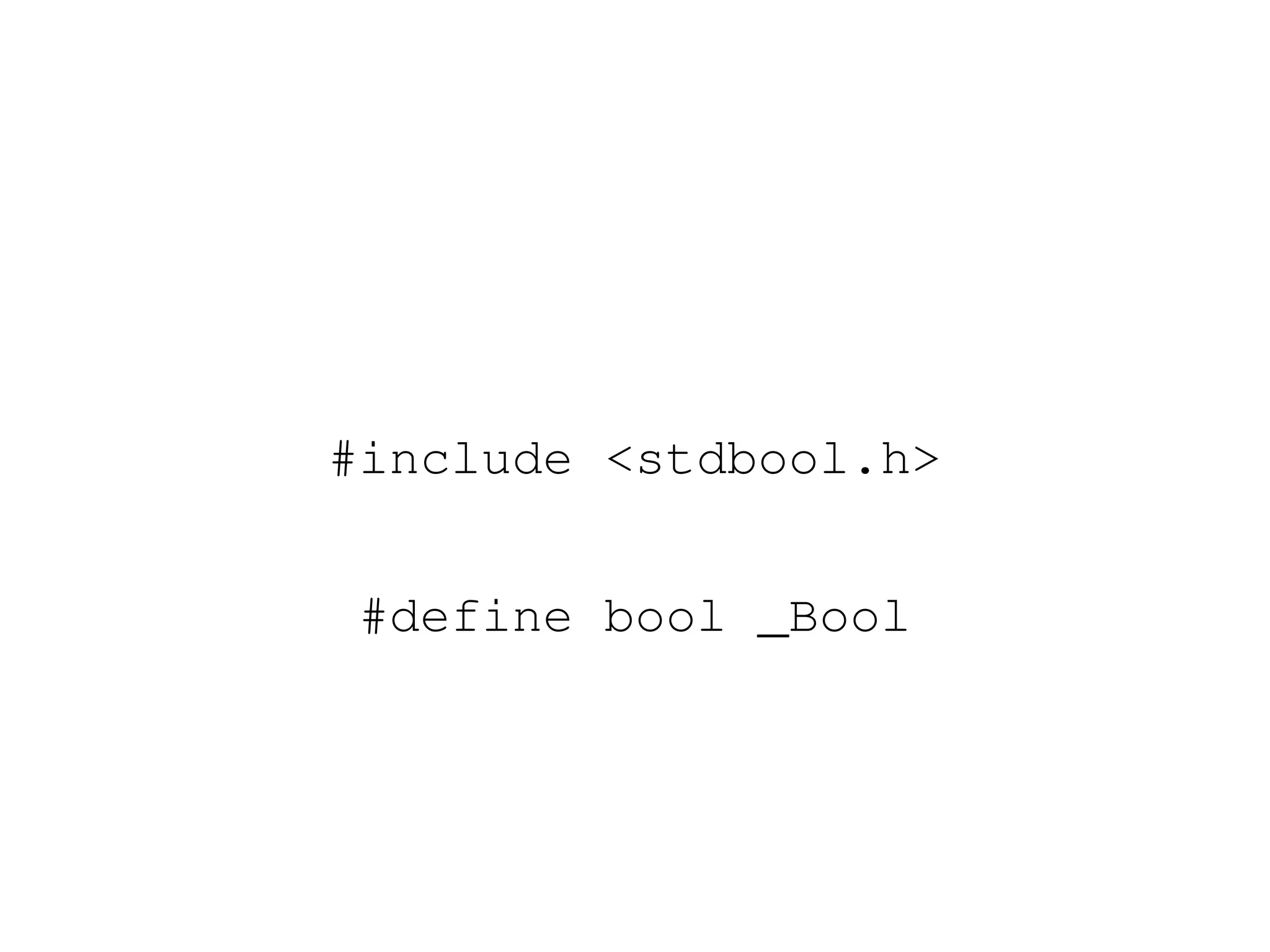 C: A Humbling Language