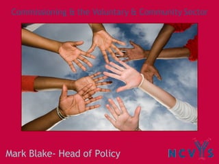 Mark Blake- Head of Policy Commissioning & the Voluntary & Community Sector 