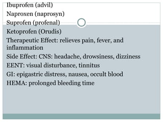 Suprofen anti – inflammatory | PPT