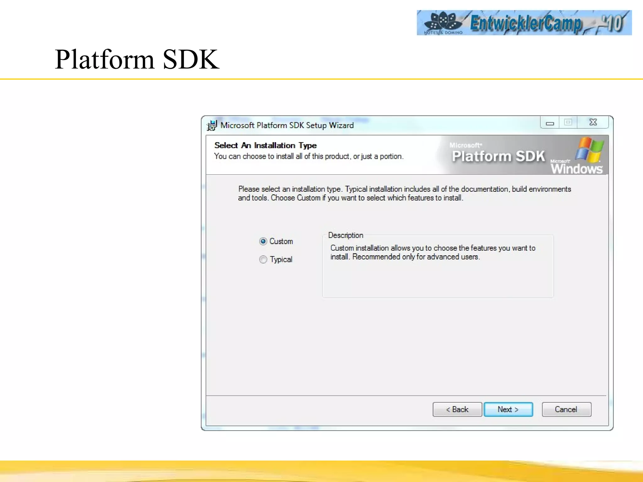 Platform SDK 