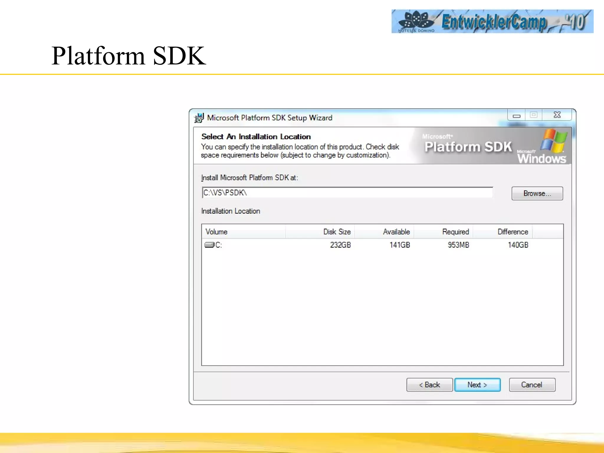 Platform SDK 
