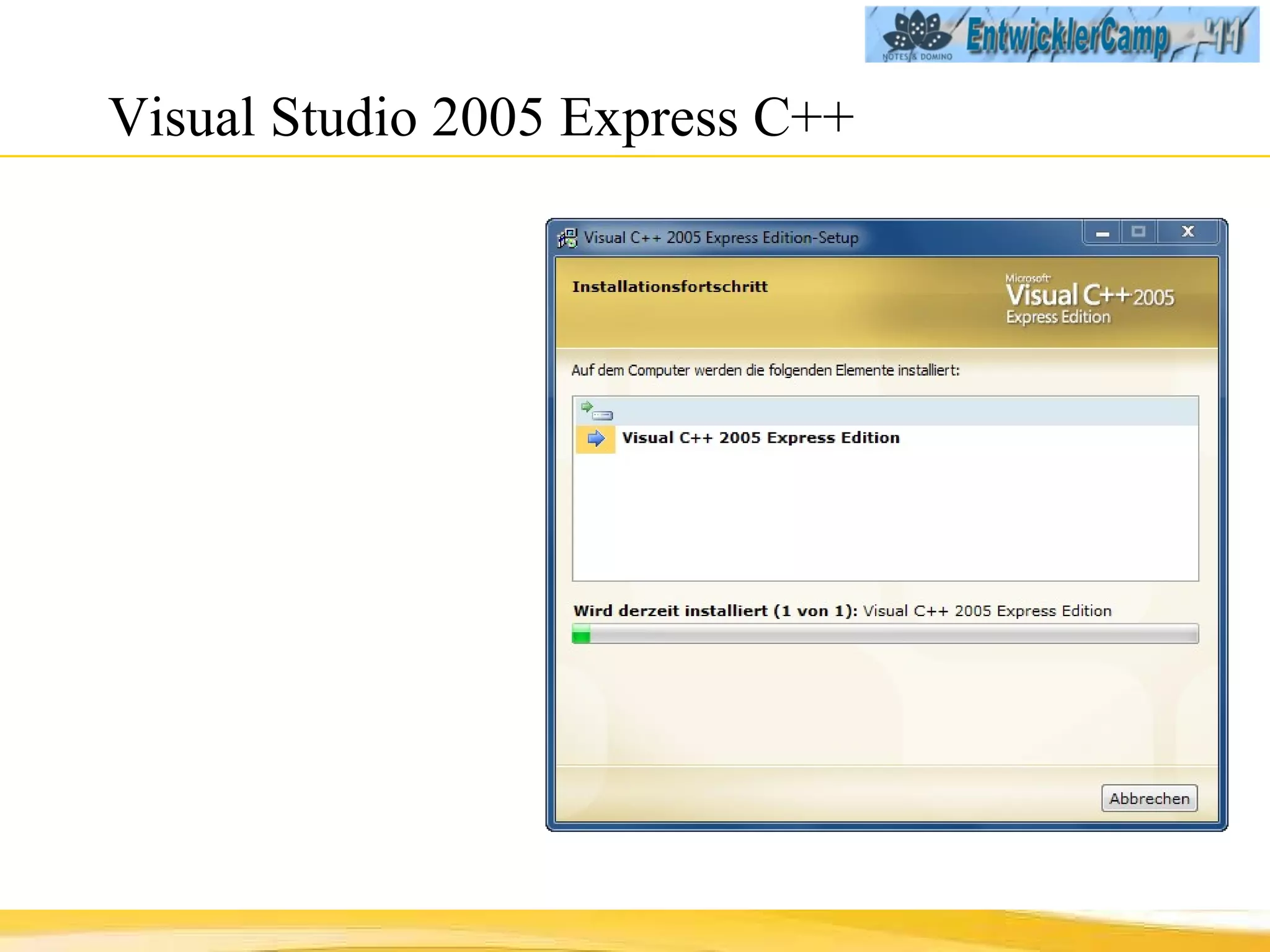 Visual Studio 2005 Express C++ 