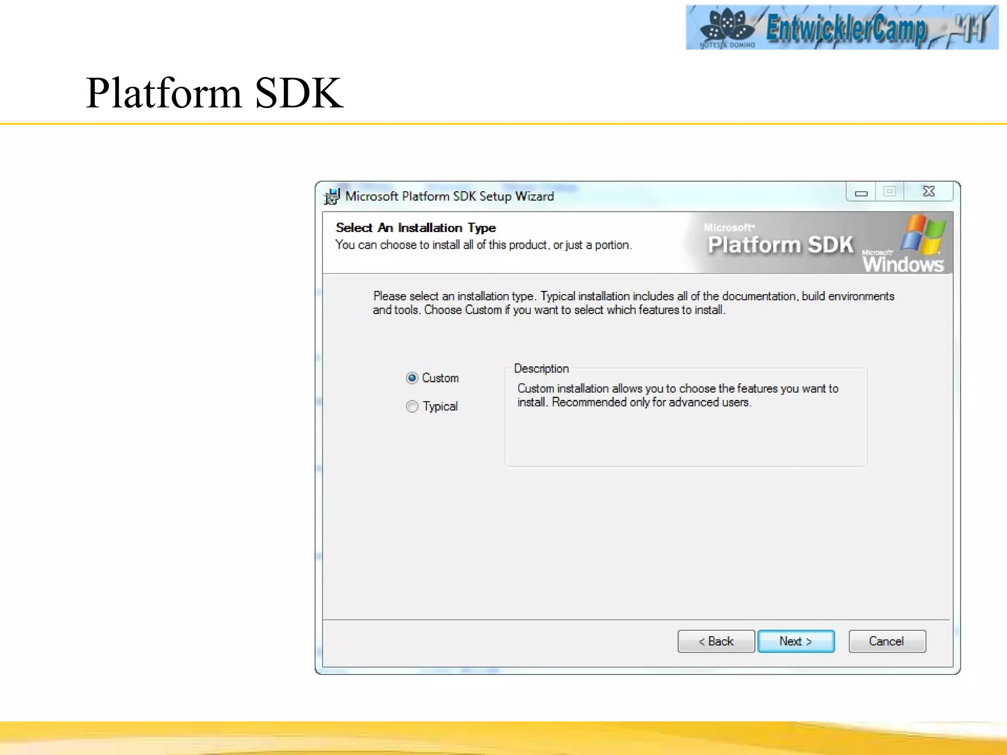 Platform SDK 