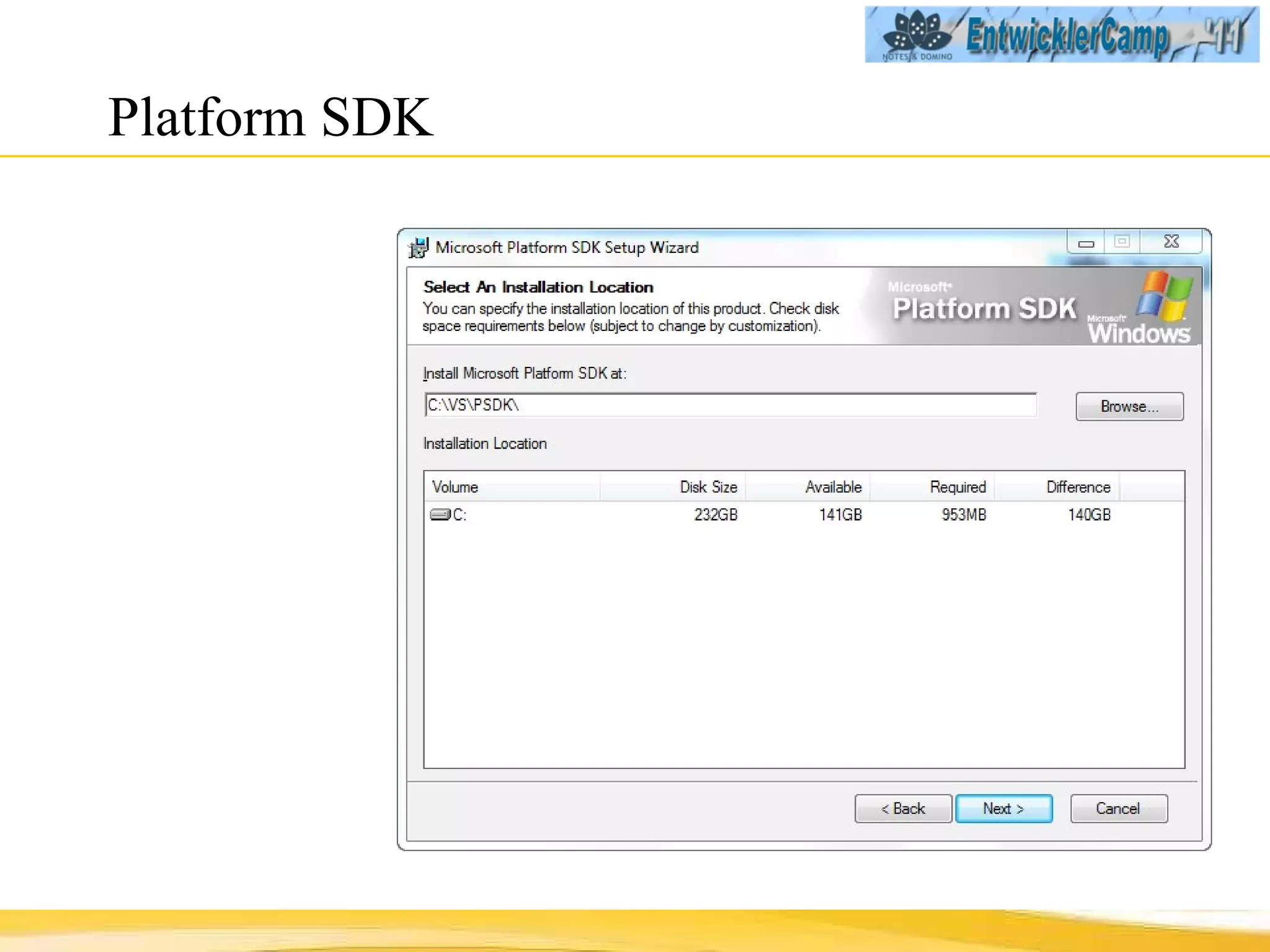 Platform SDK 