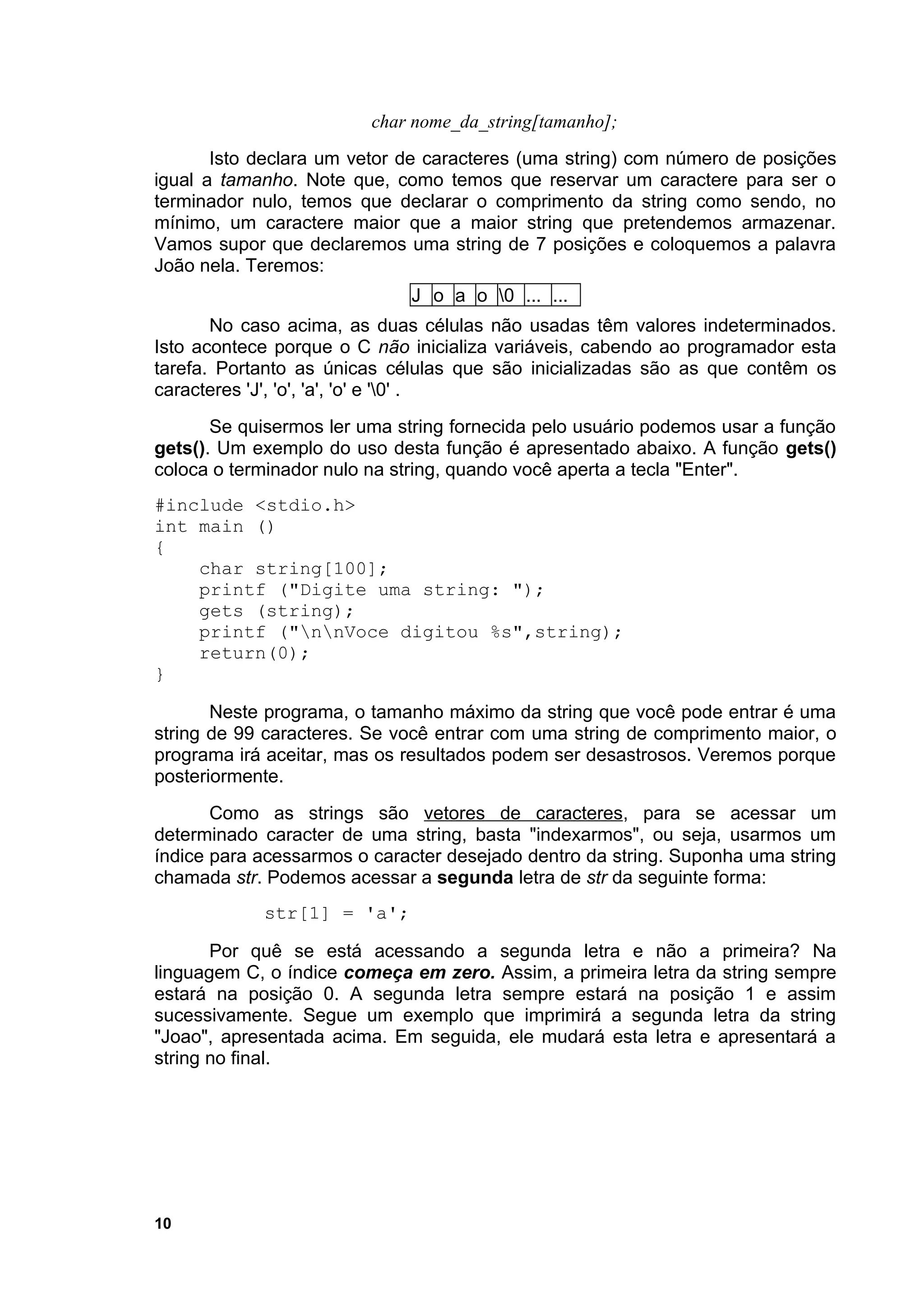 C apostila linguagem c