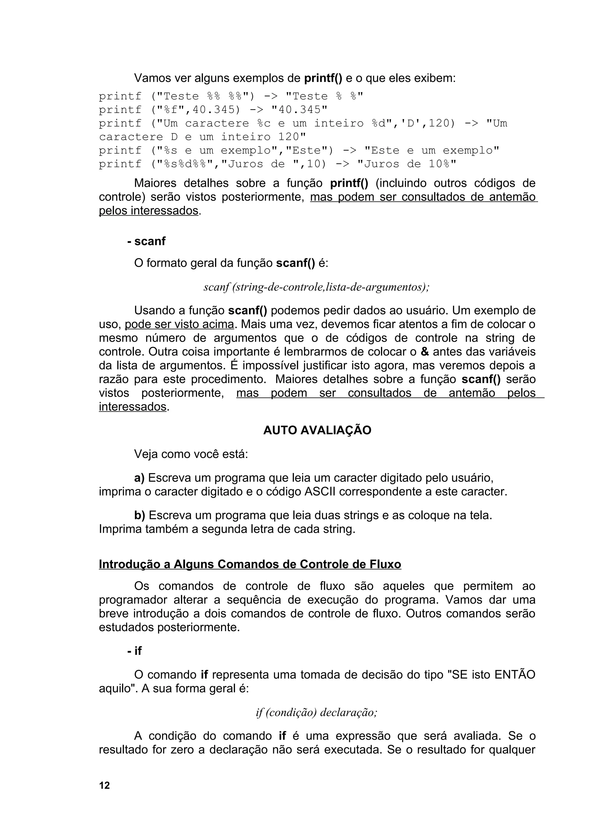 C apostila linguagem c