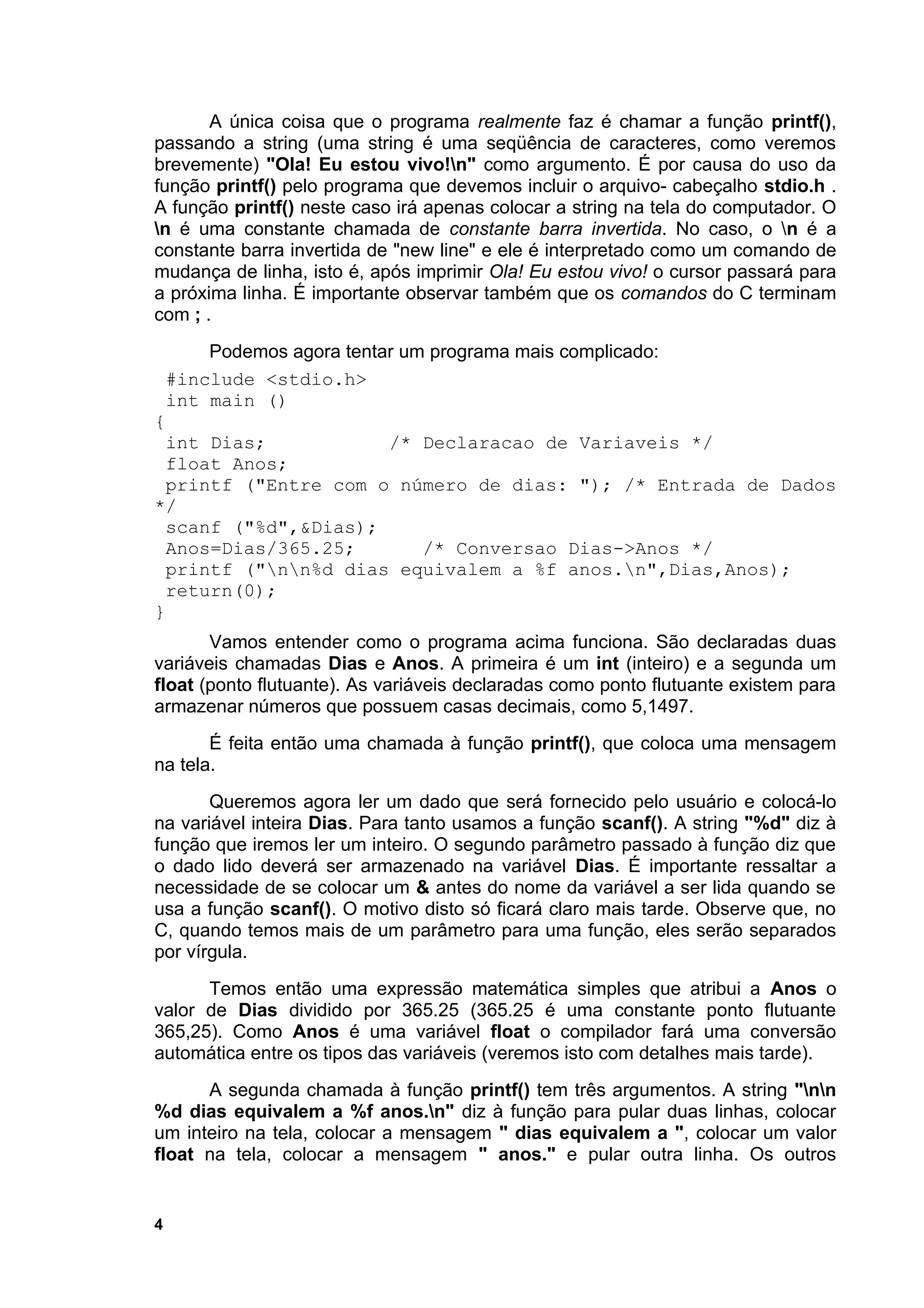 C apostila linguagem c