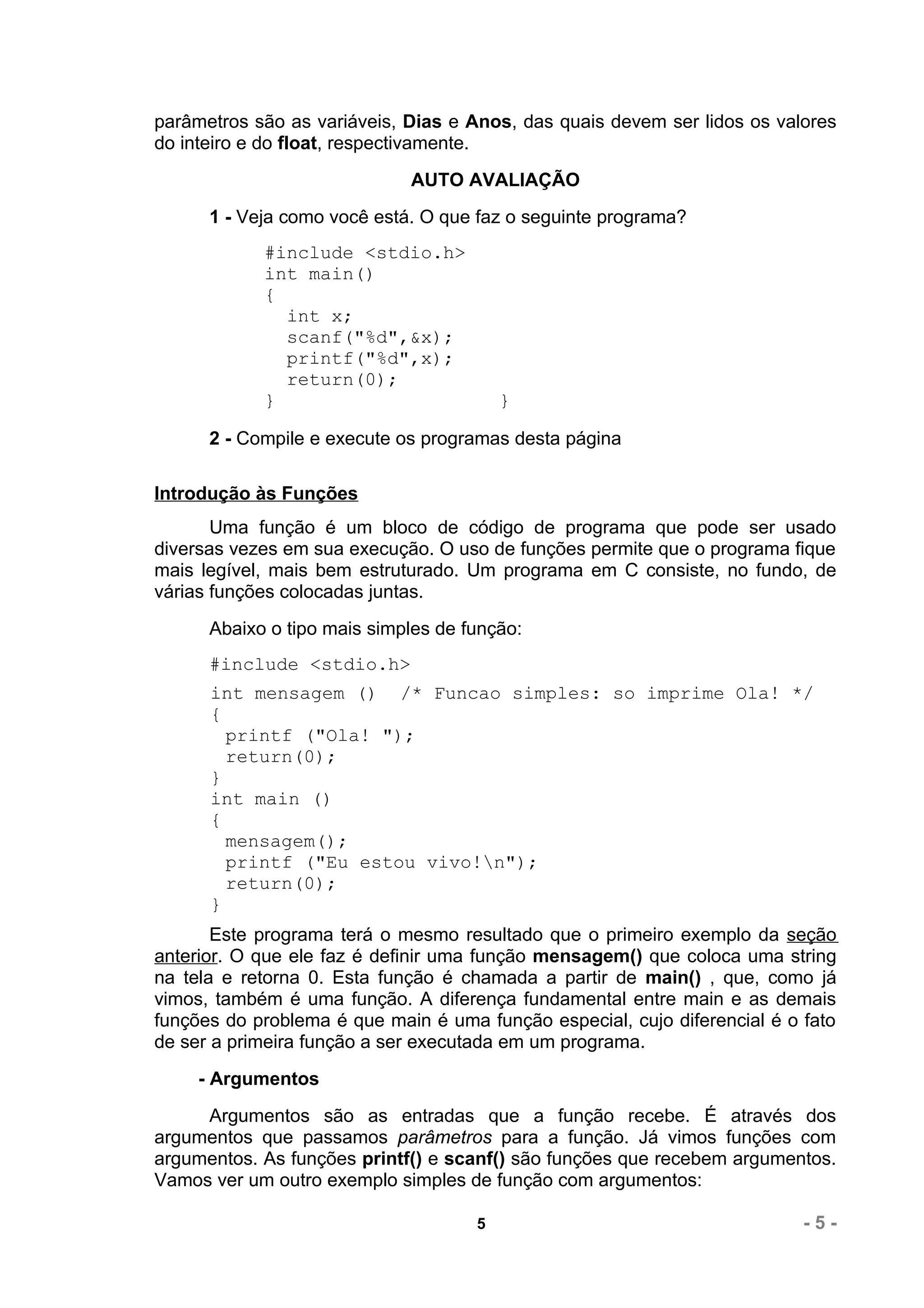 C apostila linguagem c