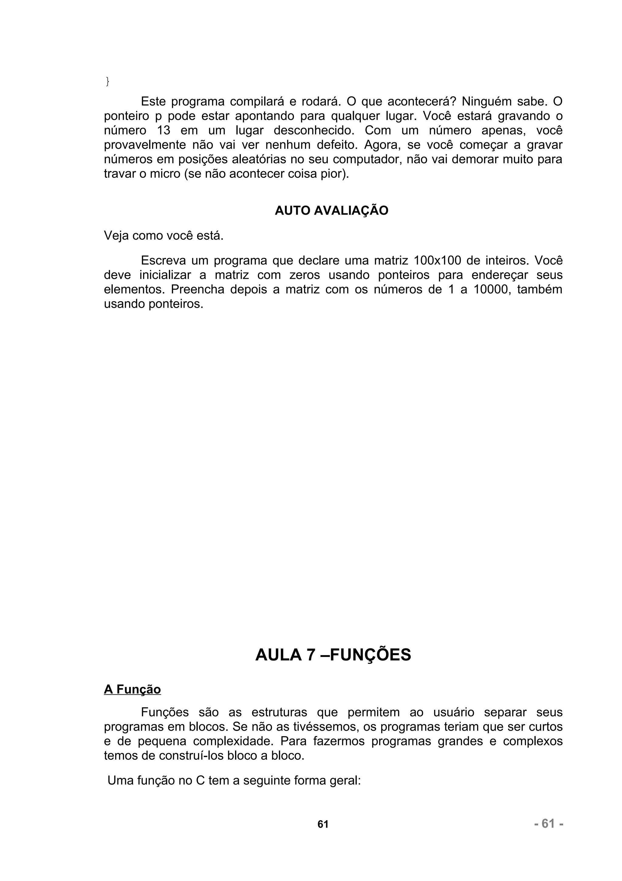 C apostila linguagem c