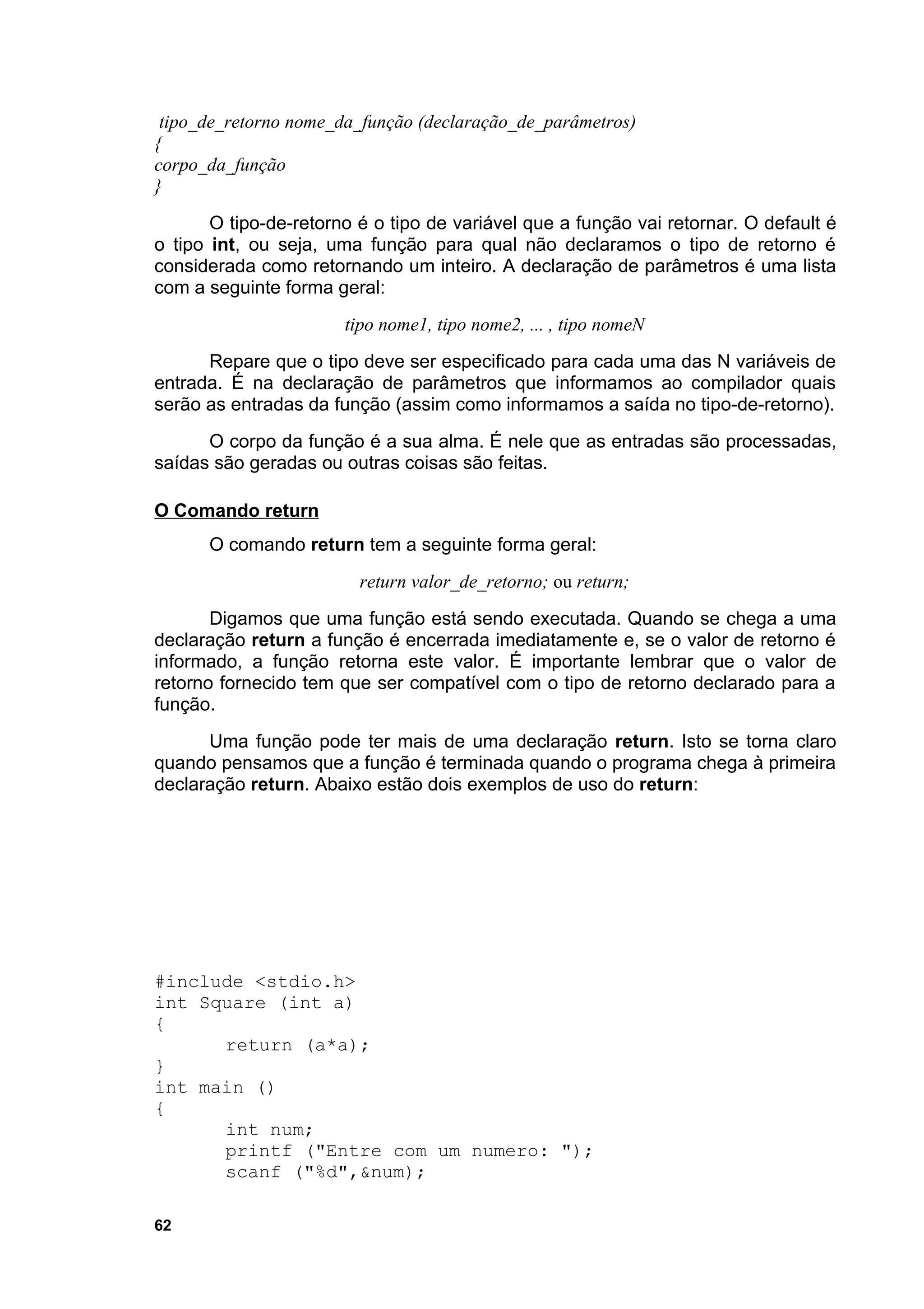 C apostila linguagem c