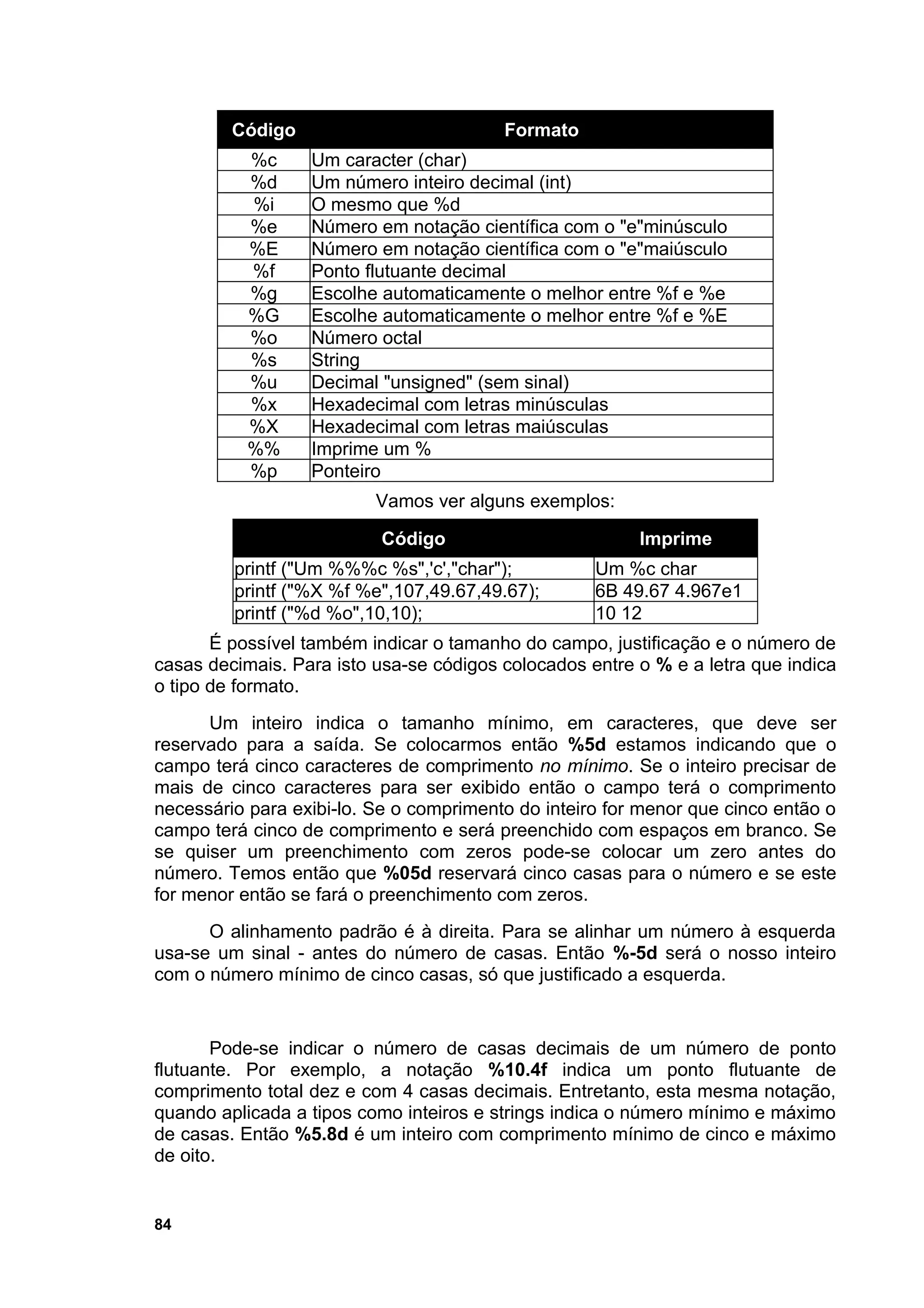 C apostila linguagem c