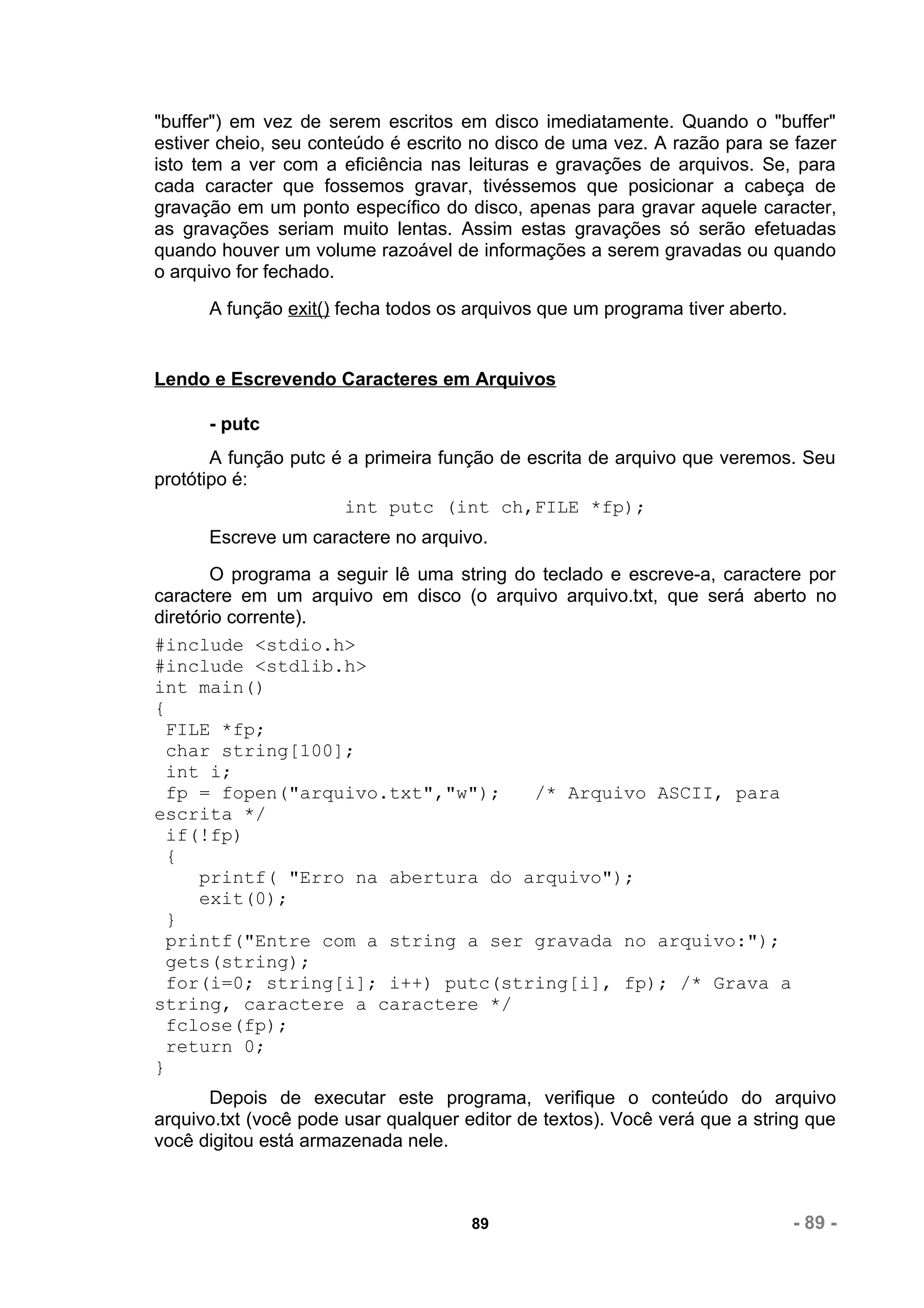 C apostila linguagem c