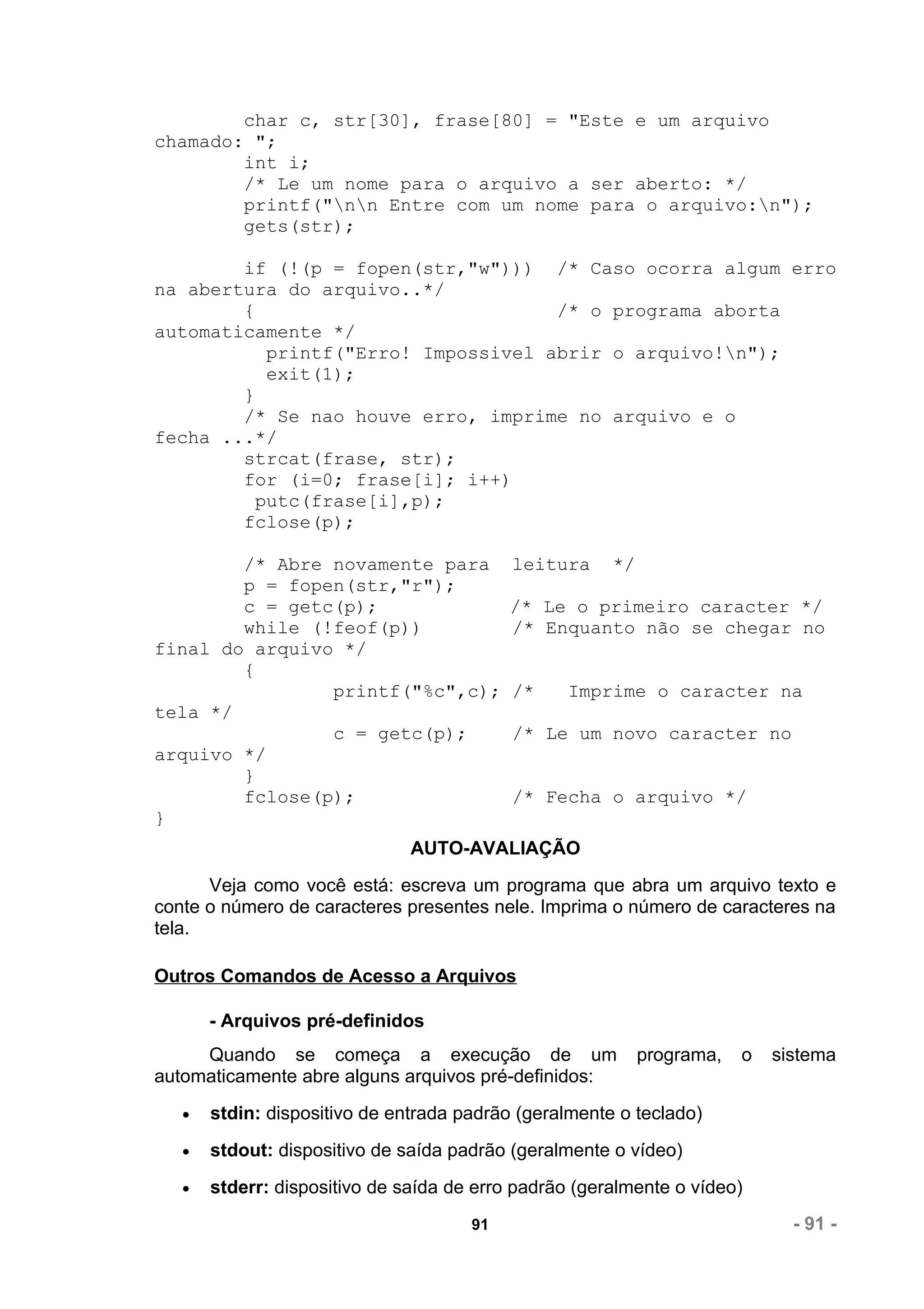 C apostila linguagem c