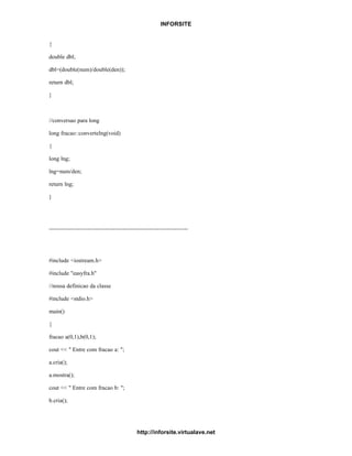 C++   apostila linguagem c++ poo