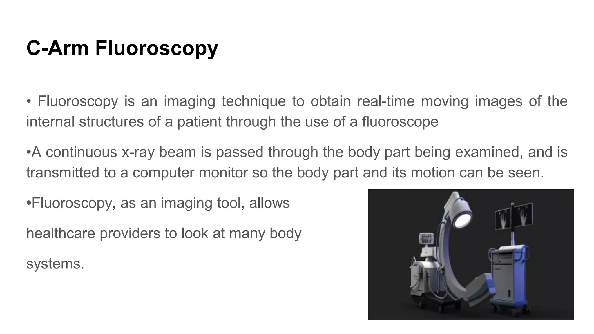 C-arm system Presentation | PPTX