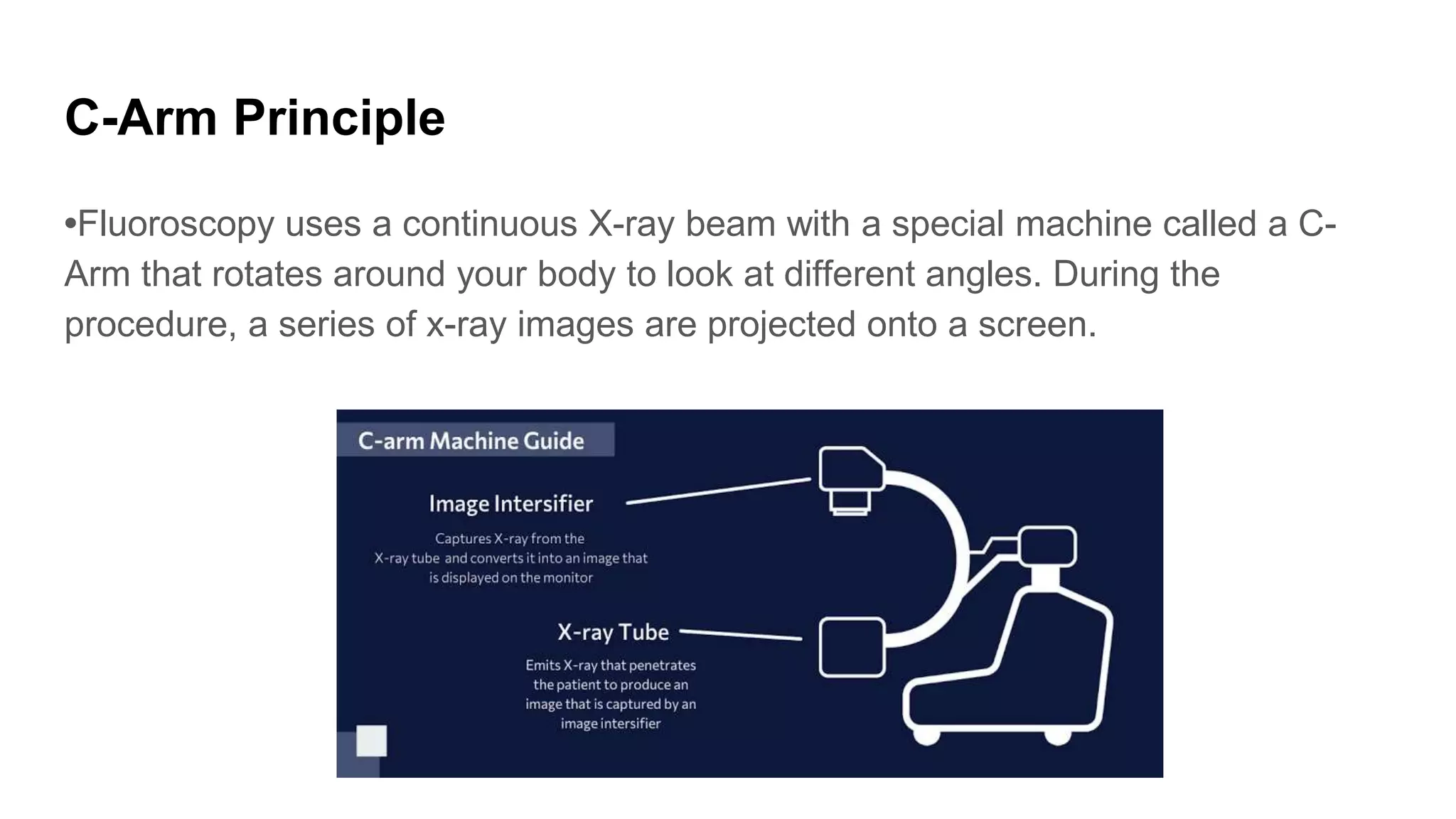 C-arm system Presentation | PPTX