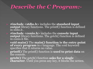 C basics | PPTX