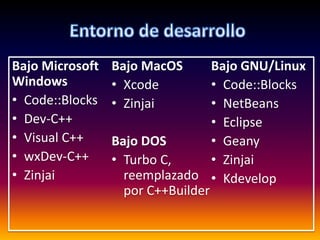 Breve Historia de C/C/++ | PPTX