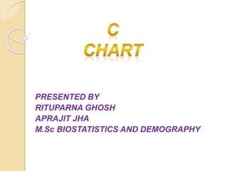 PRESENTED BY
RITUPARNA GHOSH
APRAJIT JHA
M.Sc BIOSTATISTICS AND DEMOGRAPHY
 