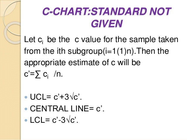 c chart