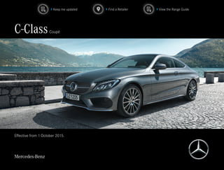 2016 Mercedes C-Class Coupe - Brochure (PDF) | PDF