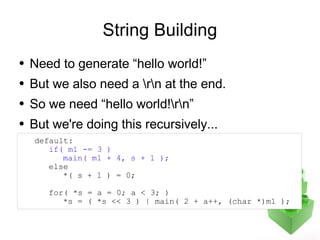 C Code and the Art of Obfuscation | PDF