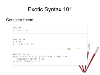 C Code and the Art of Obfuscation | PDF