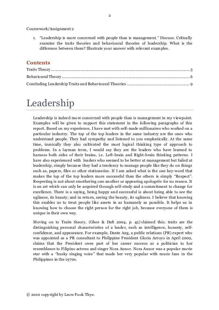 essay on qualities of a good leader