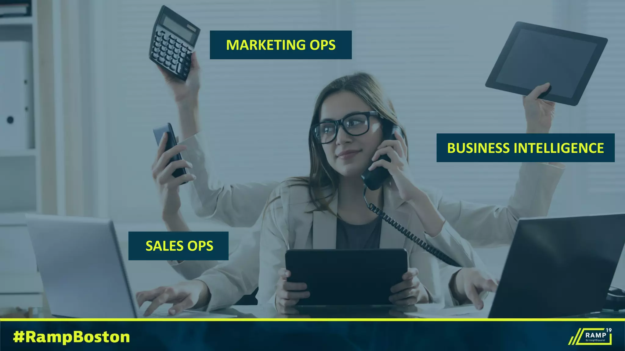 Content Slide
SALES OPS
MARKETING OPS
BUSINESS INTELLIGENCE
 