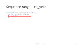 Features of the Modern C++ 20 | PPTX